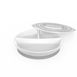 Twistshake Teller mit Unterteilung 6+m - White