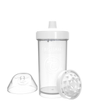 Twistshake Kid Cup Trinkflasche 360ml 12+m - White