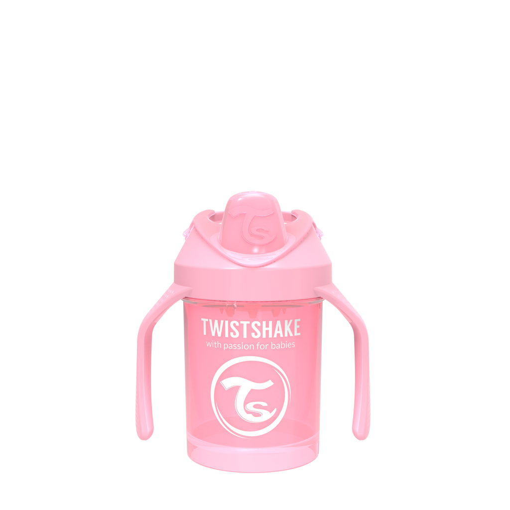 Twistshake Mini Cup Trinkflasche 230ml 4+m - Pastel Pink