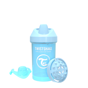 Twistshake Crawler Cup Trinkflasche 300ml 8+m - Pastel Blue