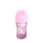 Twistshake Anti-Colic Edelstahl 260ml - Marble Pink