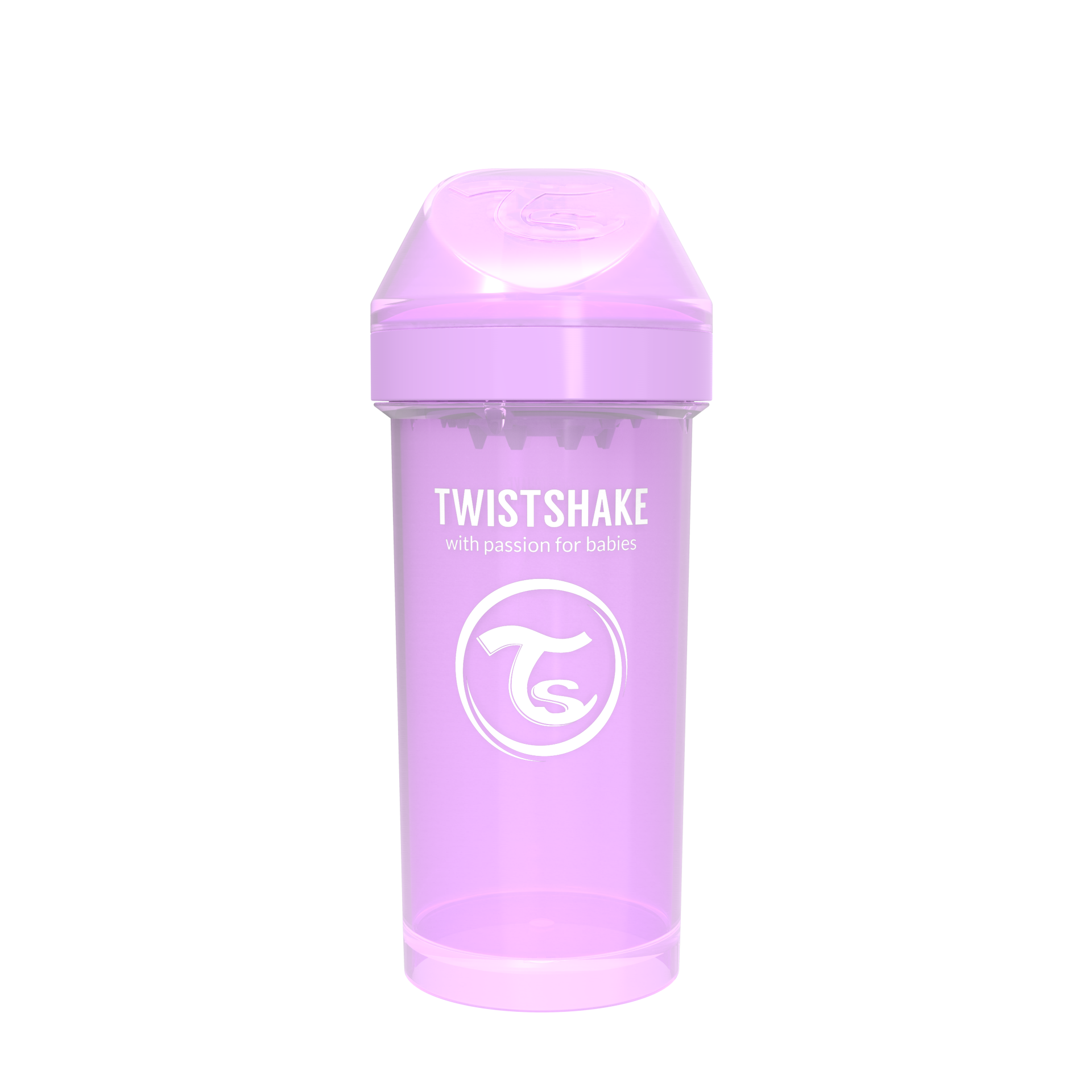 Twistshake Kid Cup Trinkflasche 360ml 12+m - Pastel Purple