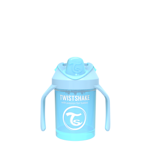 Twistshake Mini Cup Trinkflasche 230ml 4+m - Pastel Blue