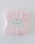 Little Unicorn Plush Luxury Receiving Blanket - Pink