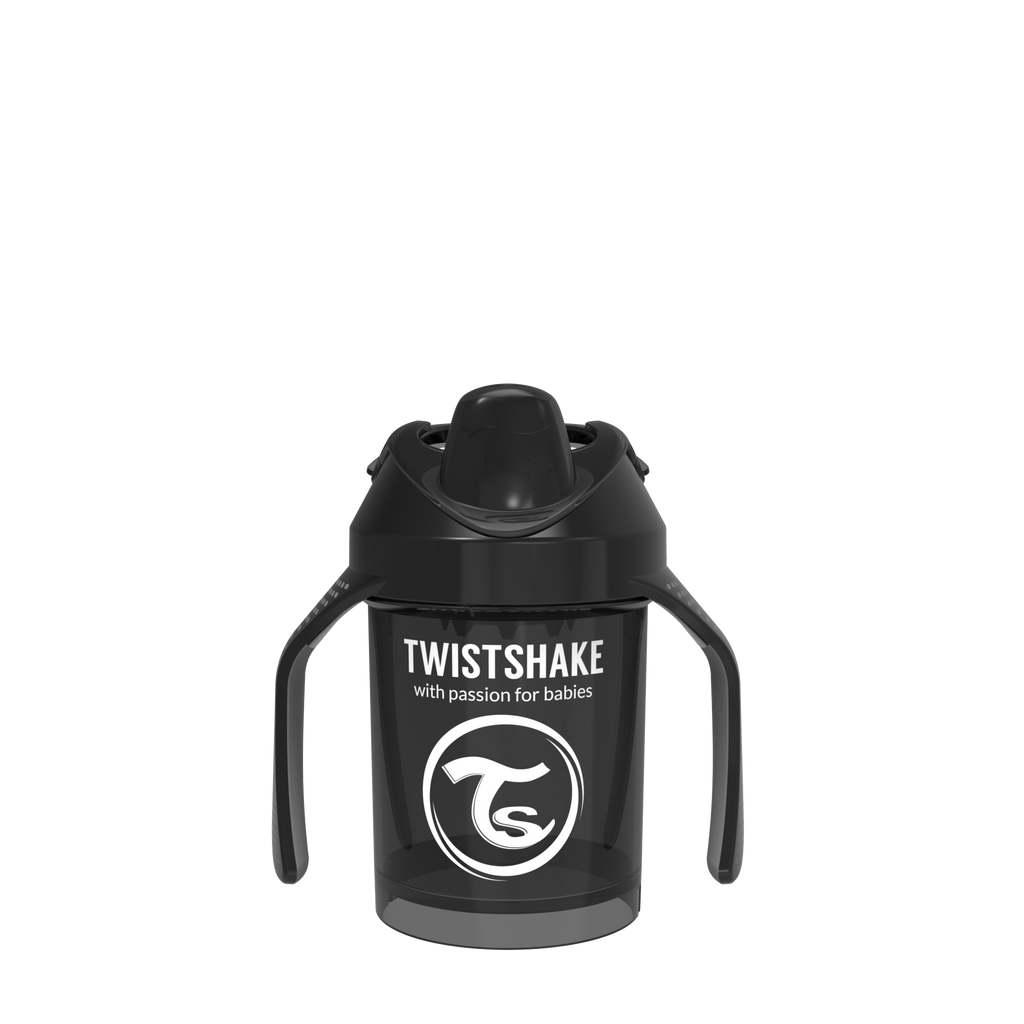 Twistshake Mini Cup Trinkflasche 230ml 4+m - Black