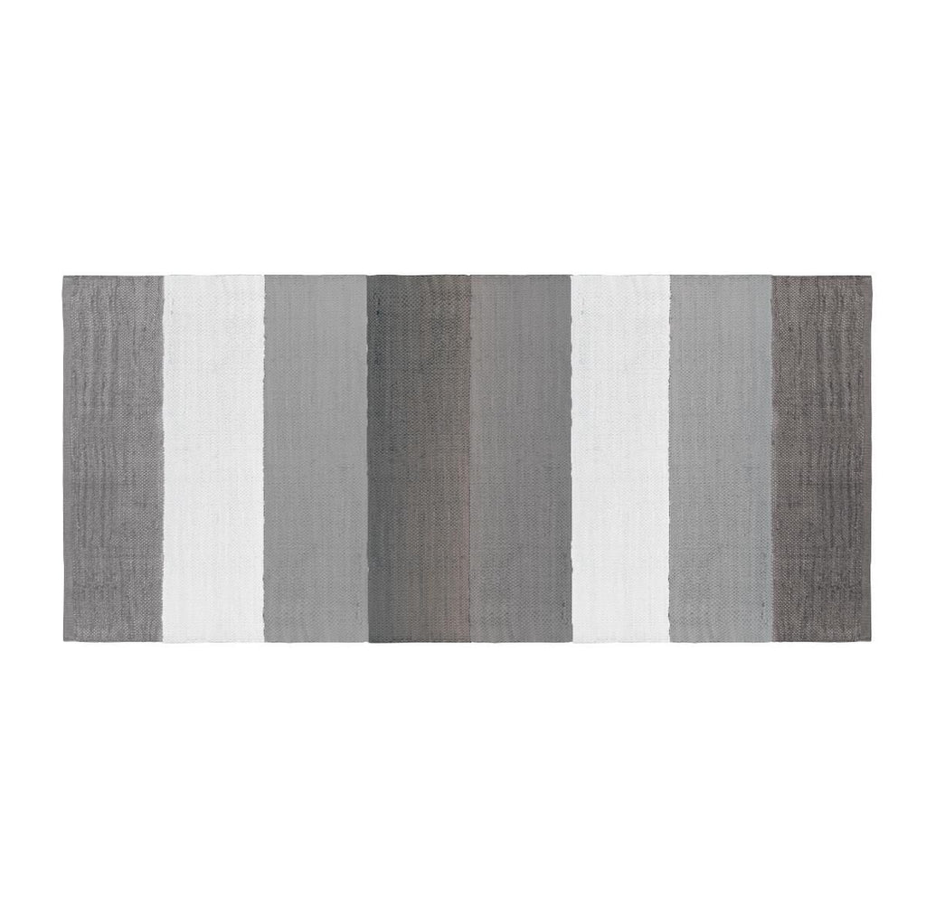Sebra Teppich gewebt - Classic grey