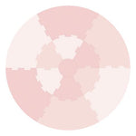 Sebra Spielmatte - Dusty pink