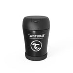 Twistshake Isolierte Essensdose 350ml - Black