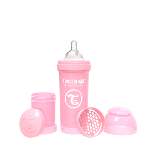 Twistshake Anti Colic 260ml - Pastel Pink
