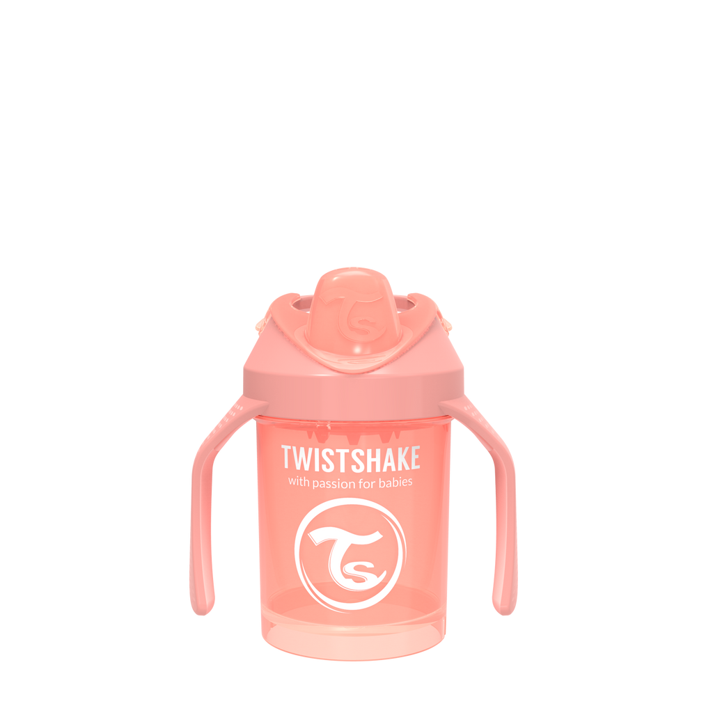 Twistshake Mini Cup Trinkflasche 230ml 4+m - Pastel Peach