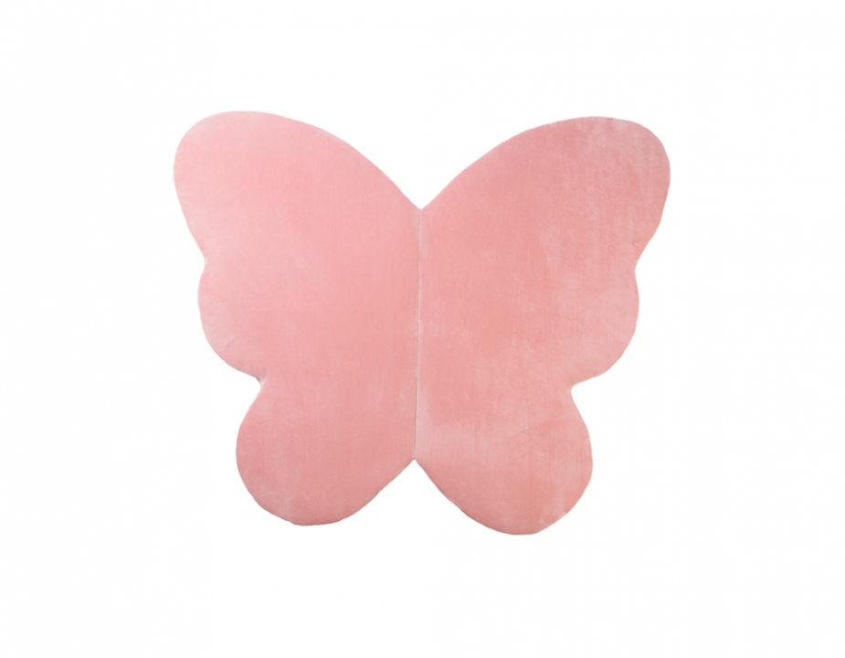 KIDKII Spielmatte Schmetterling - Baby Pink