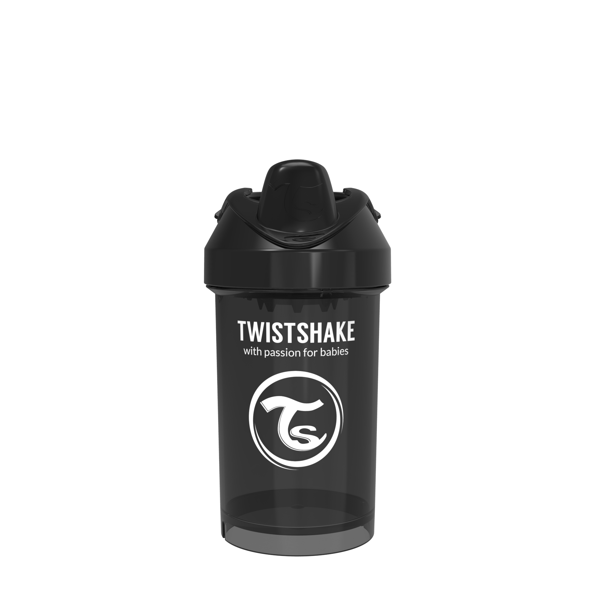 Twistshake Crawler Cup Trinkflasche 300ml 8+m - Black