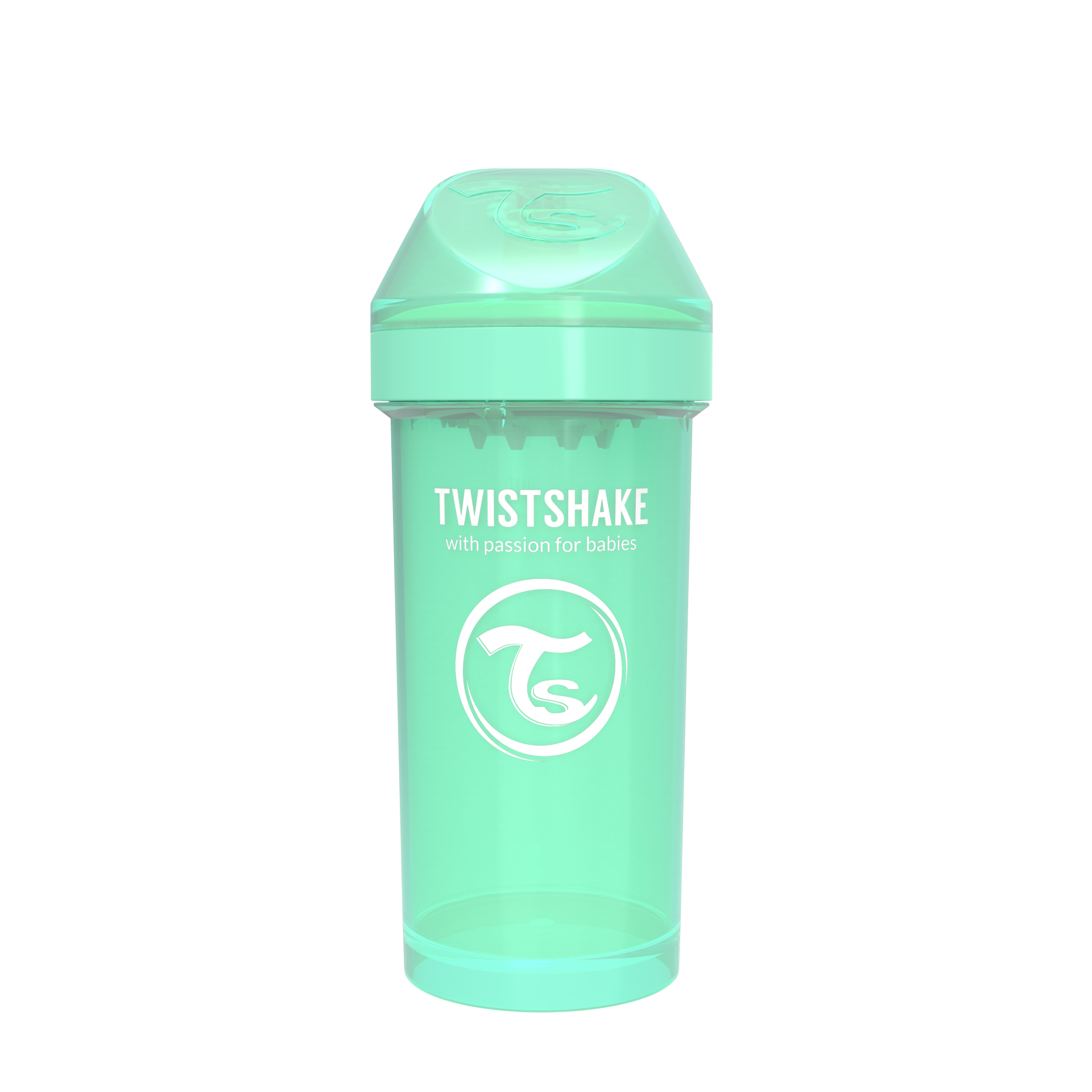 Twistshake Kid Cup Trinkflasche 360ml 12+m - Pastel Green