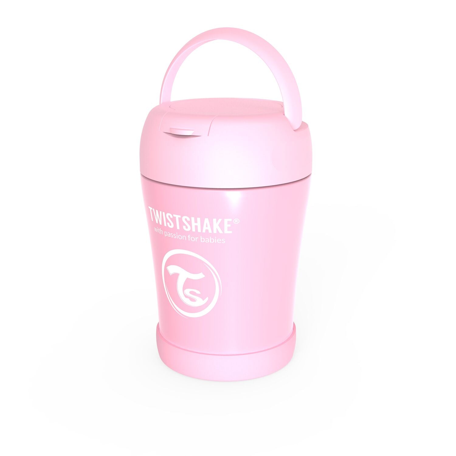 Twistshake Isolierte Essensdose 350ml - Pastel Pink