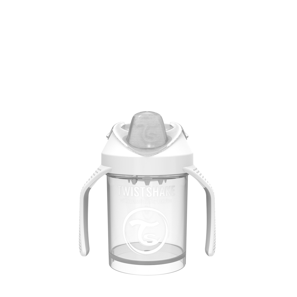Twistshake Mini Cup Trinkflasche 230ml 4+m - White